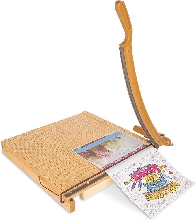 Swingline Paper Trimmer, Guillotine Paper Cutter, 18" Cut Length, 15 Sheet Capacity, ClassicCut Ingento (1152)-DeskLoop Office