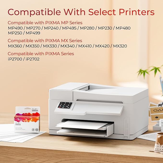 210XL Black Ink Cartridge Remanufactured Replacement for Canon 210XL Black Ink Cartridge 210 XL for Canon PIXMA IP2702 IP2702 MP230 MP250 MP270 MP280 MP480 MP490 MP495 MX320 MX330 MX340 MX410(2 Pack)-DeskLoop Office