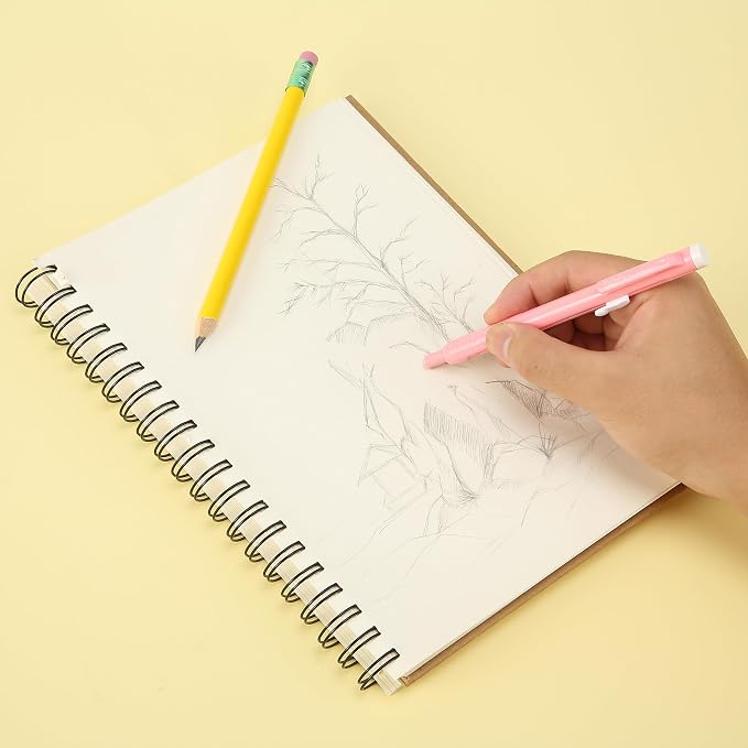 Mr. Pen- Retractable Mechanical Eraser Pens, 6 Pack, Vibrant Colors | - Image 7