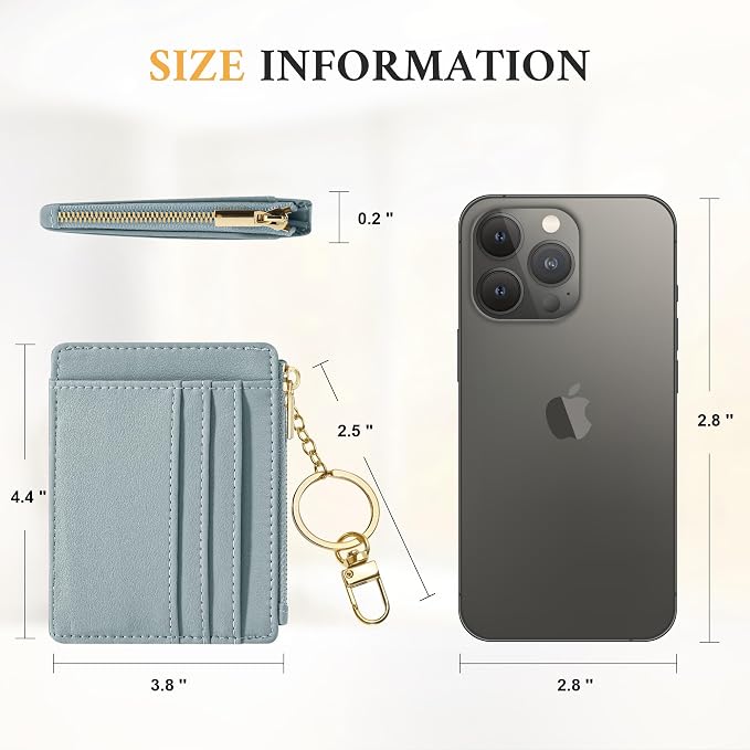Sodsay Card Case Slim Front Pocket Wallet - Image 7