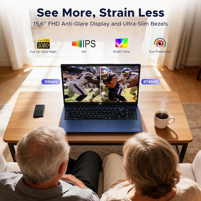 NIMO 15.6 Streaming & Gaming Laptop, R7 8745HS 8-Core 16GB RAM 1TB SSD Radeon - Image 9