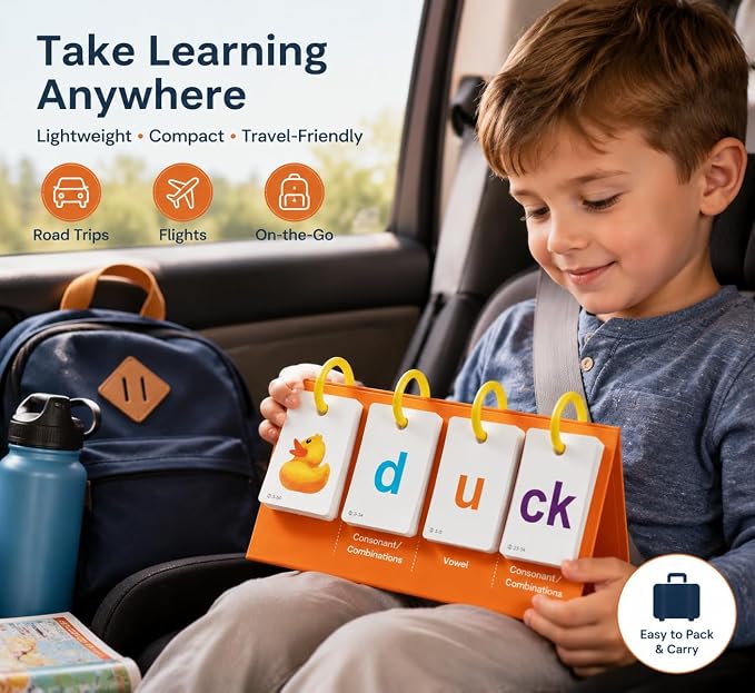 Alened Phonics Flash Cards for Kids 3-8, Sight Words Flash Cards for - Image 7