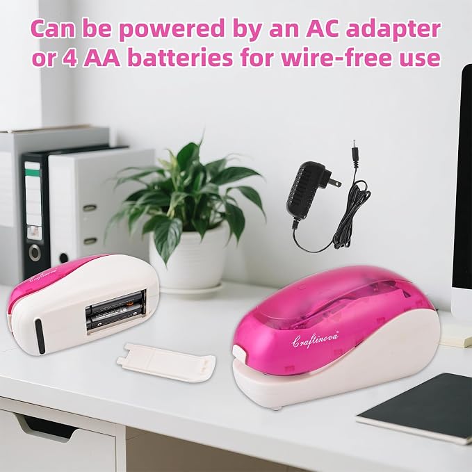 Electric Stapler, Including 2000 Staples and 1 Staple Remover, Suitable - Image 2