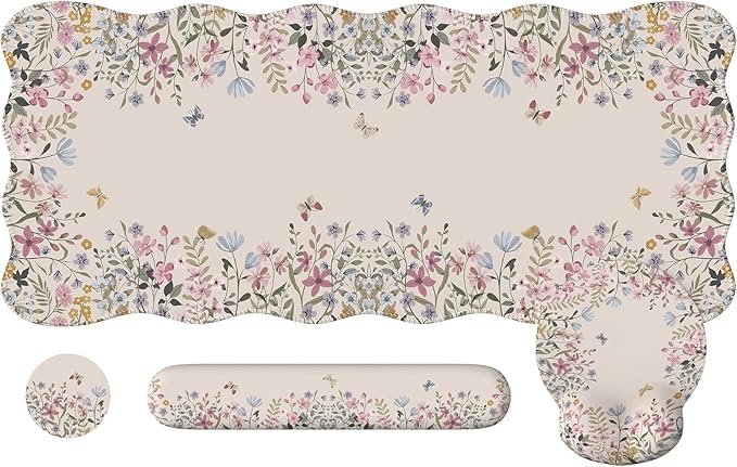 iCasso Desk Mat Set, Large Mouse Pad by iCasso