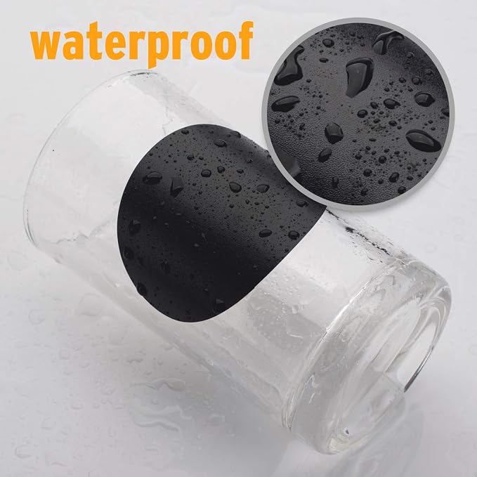 ONUPGO Chalkboard Labels-180pcs Waterproof Reusable Blackboard Stickers - Image 4