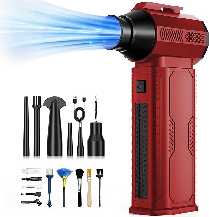 Compressed Air Duster, 000RPM Ultra-Powerful Electric Air Duster | 8000mAh by ZOAIVR