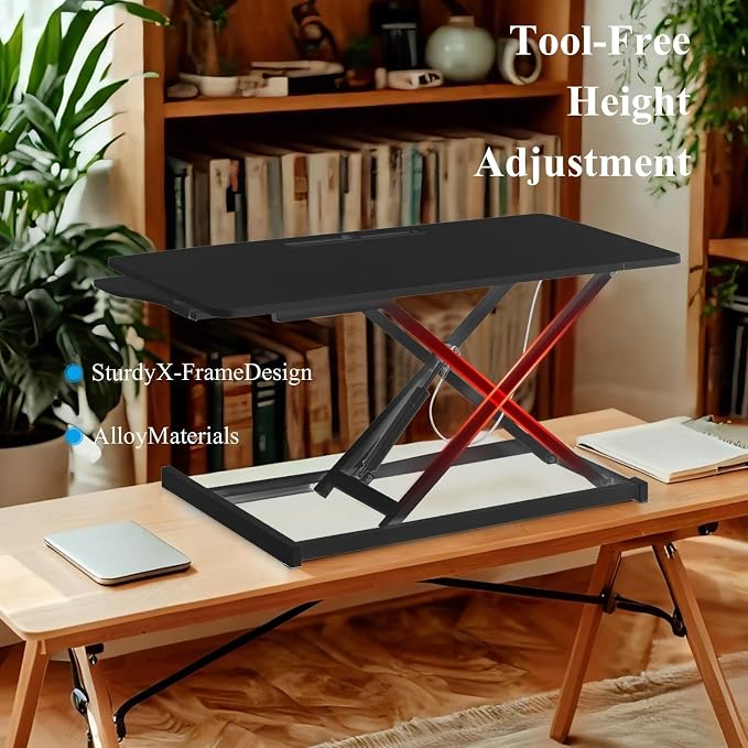 37 Inch Standing Desk Converter - Image 9