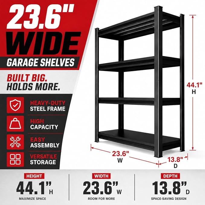 Printer Stand, Metal Shelving Adjustable Storage Shelves, printer table Office - Image 2