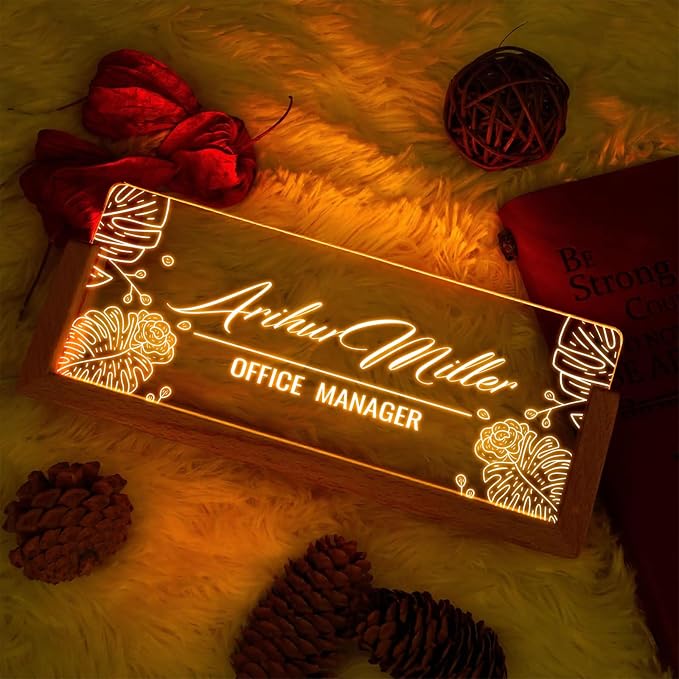 Custom Name Plate for Desk - Image 2