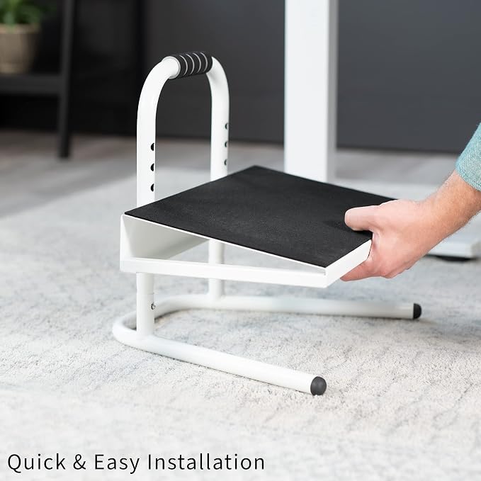 VIVO Ergonomic Height Adjustable Foot Rest Relief Platform, Elevated Stool - Image 7