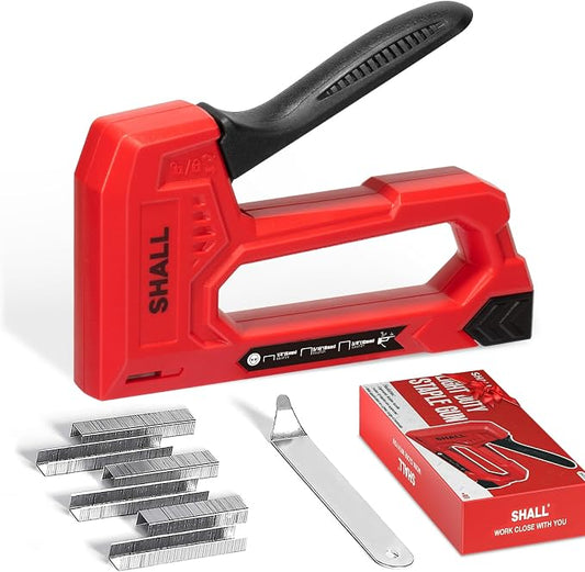 SHALL Light Duty Staple Gun for Wood by SHALL