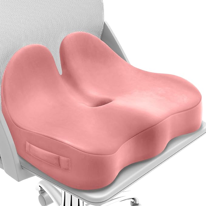 CushZone Seat Cushion, Memory Foam Office Chair Seat Cushion by CushZone