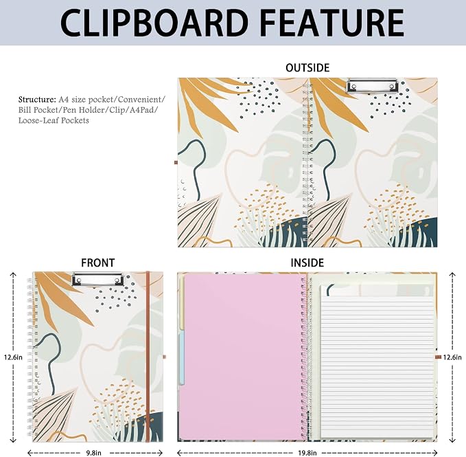 Rimilak Spiral Clipboard Folio - Image 2