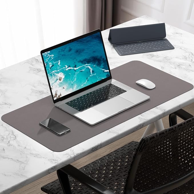 Hsurbtra Desk Pad, XL Extended Mouse Pad, Waterproof Desktop Blotter Protector - Image 7