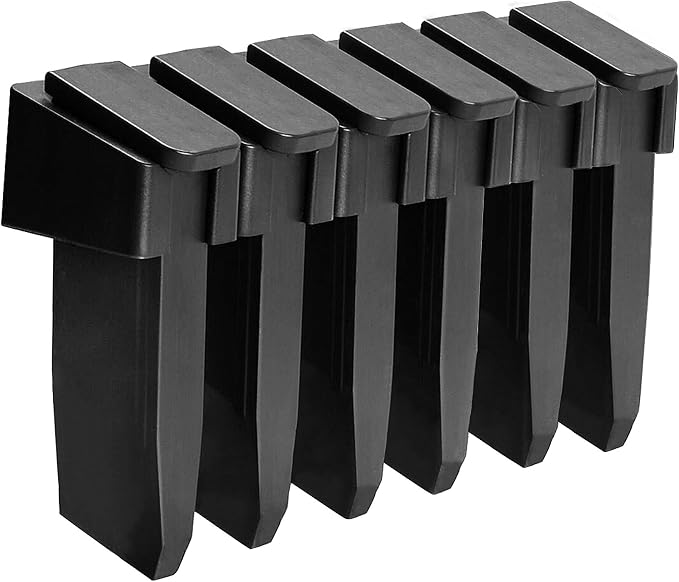 Adoreal Magnetic ABS 6 Standard Double Stack Mag Rack Wall Mount, Wall Magazine by Adoreal