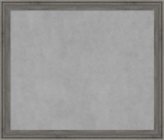 Amanti Art Grey Framed Magnetic Board 23x27 Medium Vision Board by AmantiArt