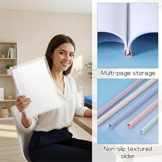 100 Pack Clear Report Covers - Image 6