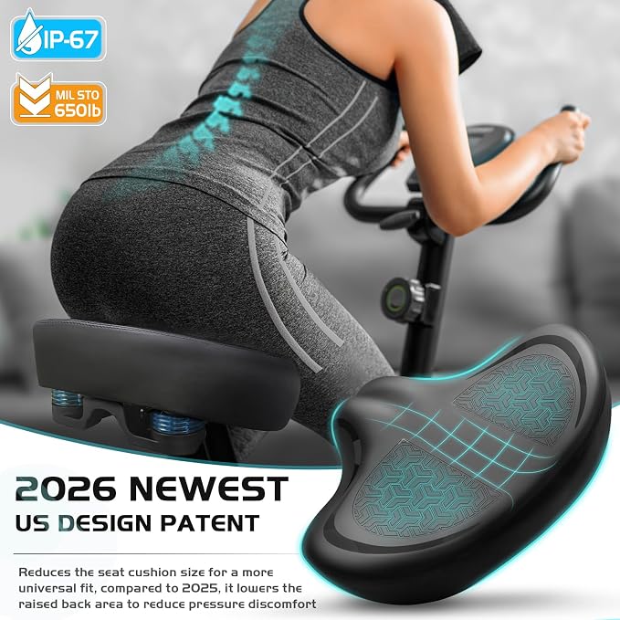 Noseless Bike Seat Cushion for Men & Women - Image 3