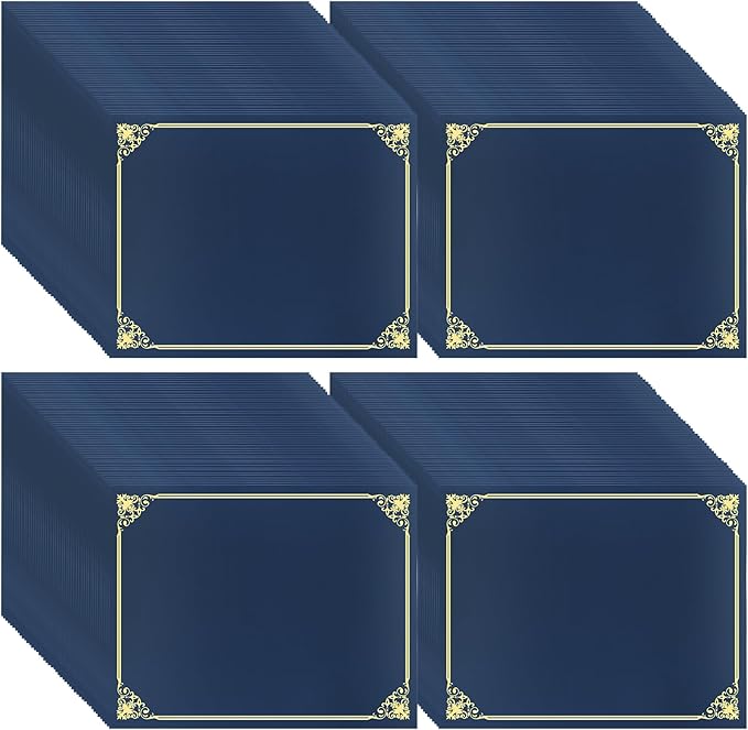 Oleitodh 110 Pcs Certificate Holders Bulk, Document Covers by Oleitodh