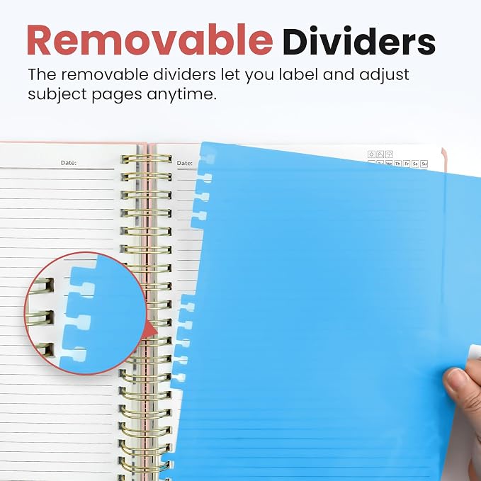 Hardcover Spiral Journal Notebooks - Image 4