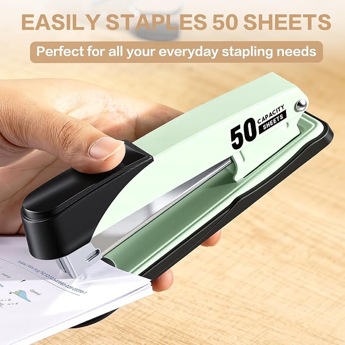 Deli Stapler Heavy Duty, Full Strip Staplers - Image 4