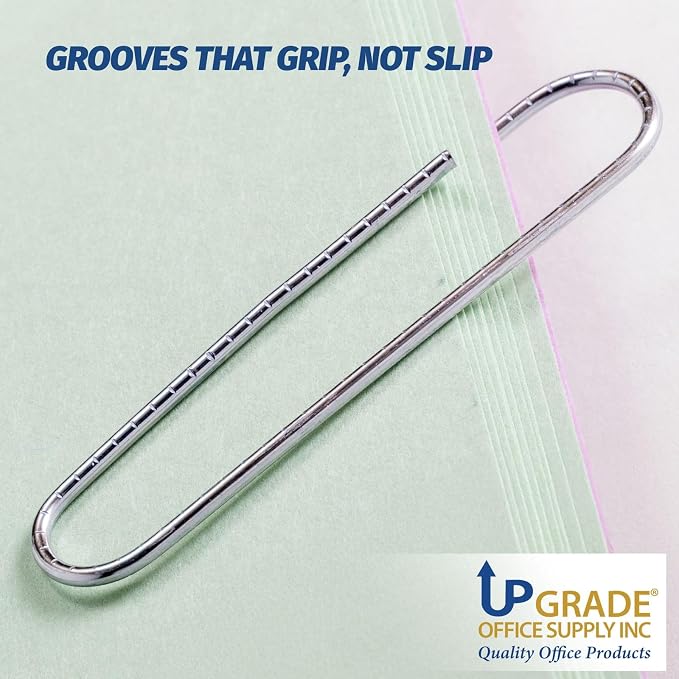 Upgrade Office Supply Jumbo Paper Clips, 3 Boxes of 100, Made in USA - Image 6