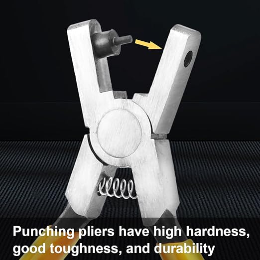 Watch Belt Leather Hole Puncher Plier Round Hole Punch Pliers Universal 2.0mm - Image 3