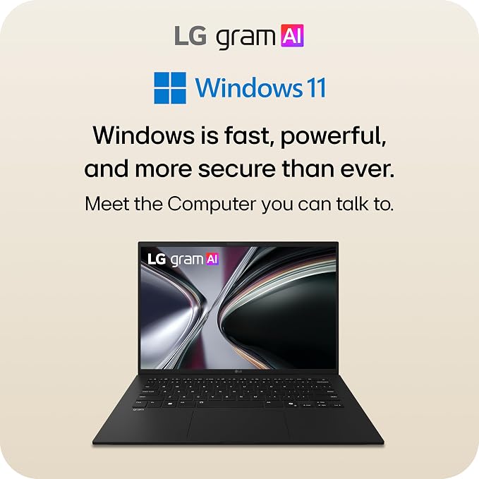 LG gram 15-inch Thin and Lightweight Dual AI Laptop Computer, Windows 11 Home - Image 3