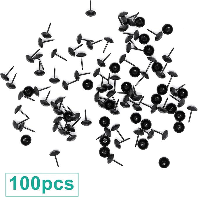 100pcs Upholstery Tacks, Metal Upholstery Nails - Image 3