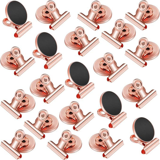 VNDUEEY 20 Pack Fridge Magnets Refrigerator Magnets, Strong Magnetic Clips by VNDUEEY