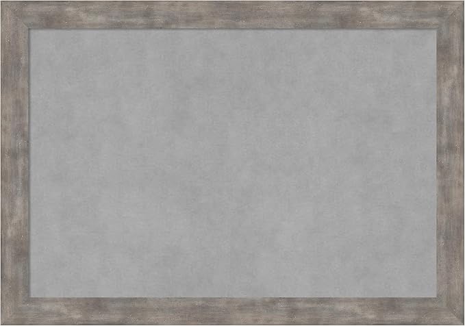 Amanti Art Silver Framed Magnetic Board 19x27 Medium Vision Board by AmantiArt