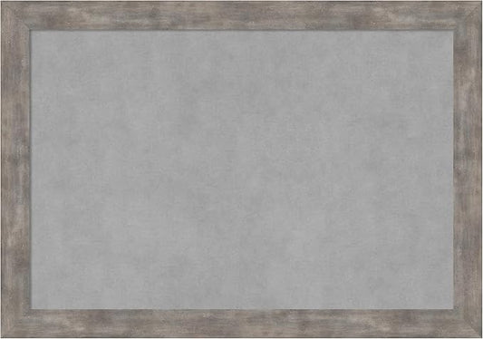 Amanti Art Silver Framed Magnetic Board 19x27 Medium Vision Board by AmantiArt