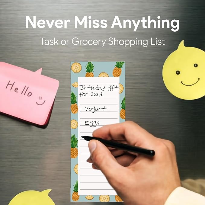 8 Magnetic Notepads – Notepads for Grocery List, Shopping List, To-Do List - Image 6