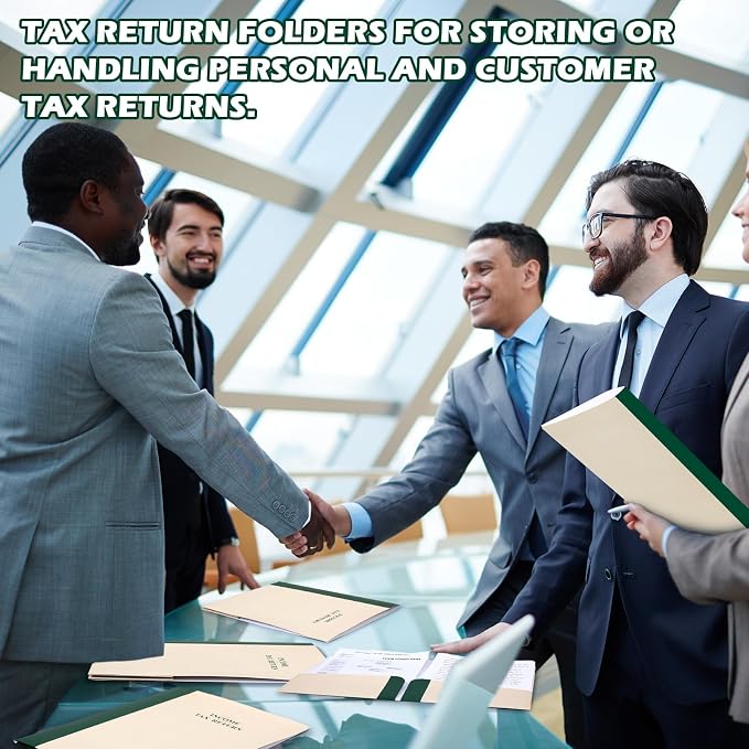 Marspark 50 Pack Tax Return Folders - Image 5
