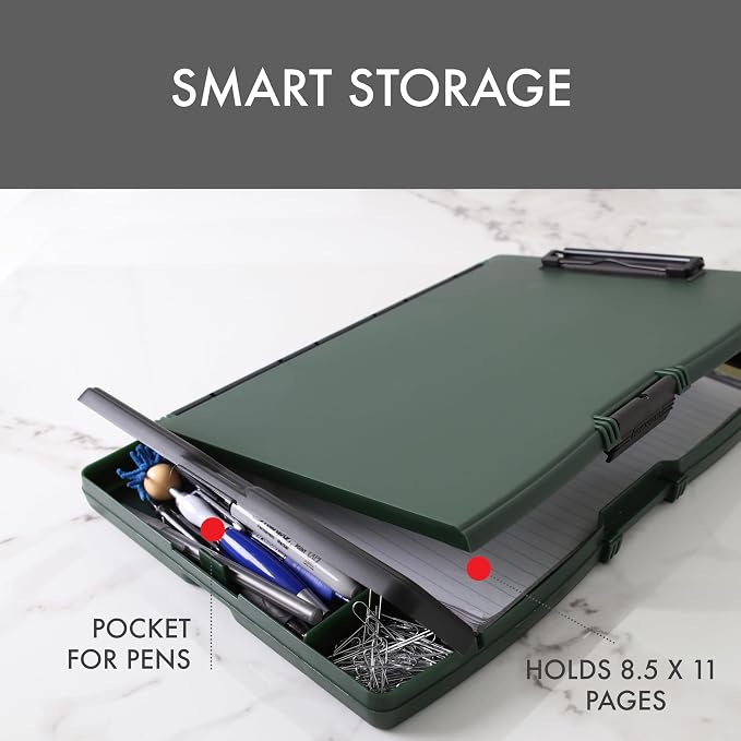 Dexas Folio Clipcase Professional Storage Clipboard - Image 4