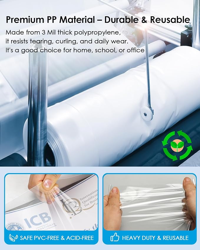 KTRIO Sheet Protectors 5.5 x 8.5 - Image 3