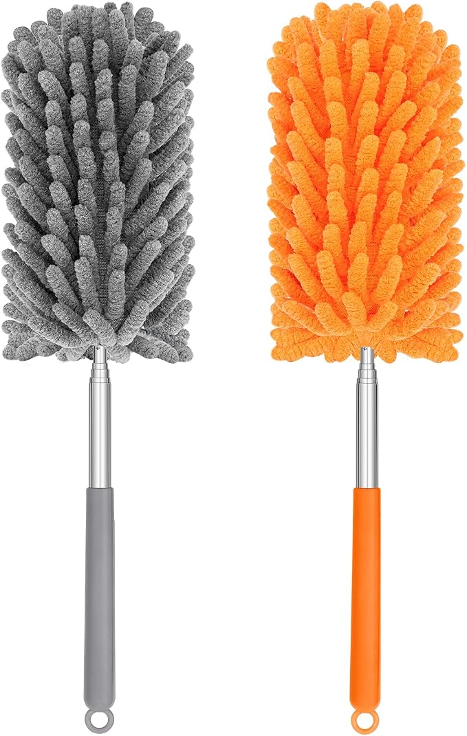 Mini Duster for Cleaning, 360° Bendable Hand Dusters by TIMIVO