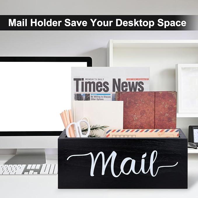 Lucundm Desk Mail Organizer, Mail Organizer Countertop - Image 5