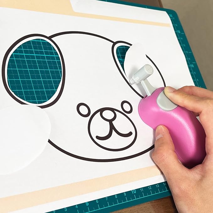 HARAC Handheld Paper Cutter, Japanese Kids Safe Hand Paper Trimmer Tool - Image 2