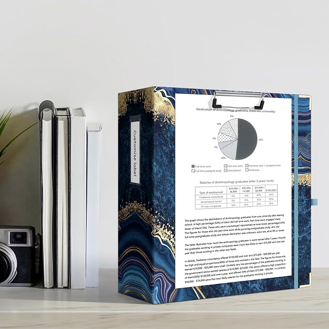 Ospelelf 3 Ring Binder for Letter Size Paper - Image 7
