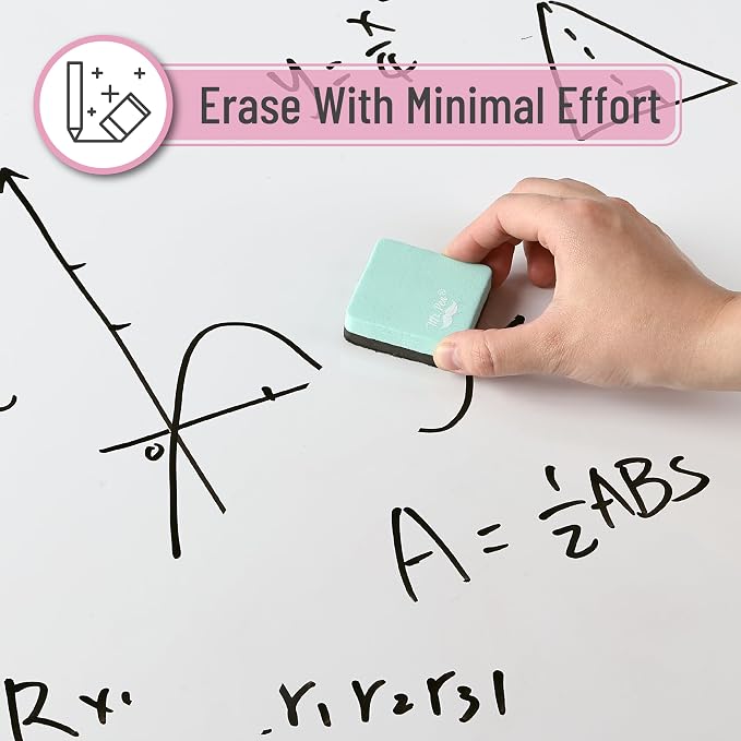 Mr. Pen- Mini Magnetic Dry Erase Erasers, 24 Pack, Students and Classroom - Image 4
