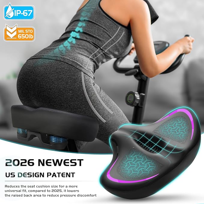 Noseless Bike Seat Cushion for Men & Women - Image 3