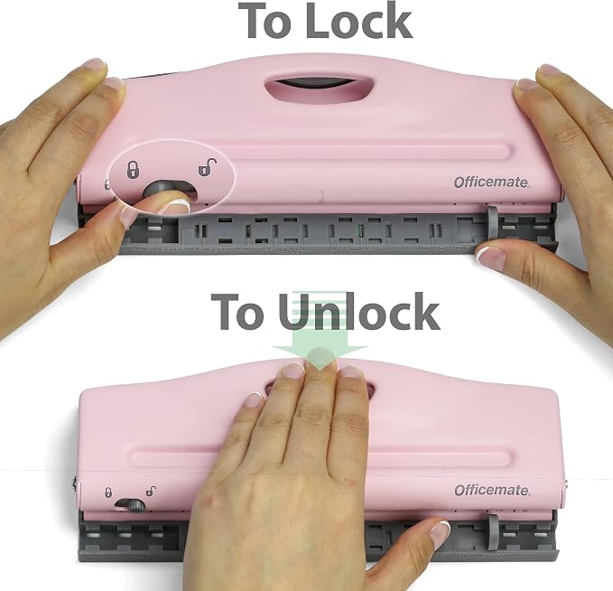 Officemate Adjustable 6-Hole Punch - Image 8