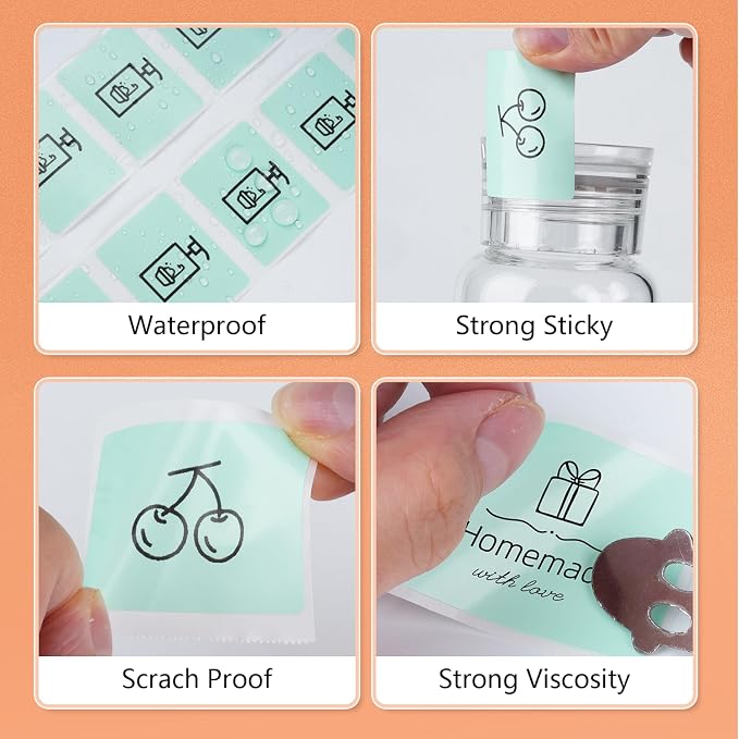 Phomemo Thermal Labels for M110/M120/M220/M150/M250/M221 Label Maker, - Image 4