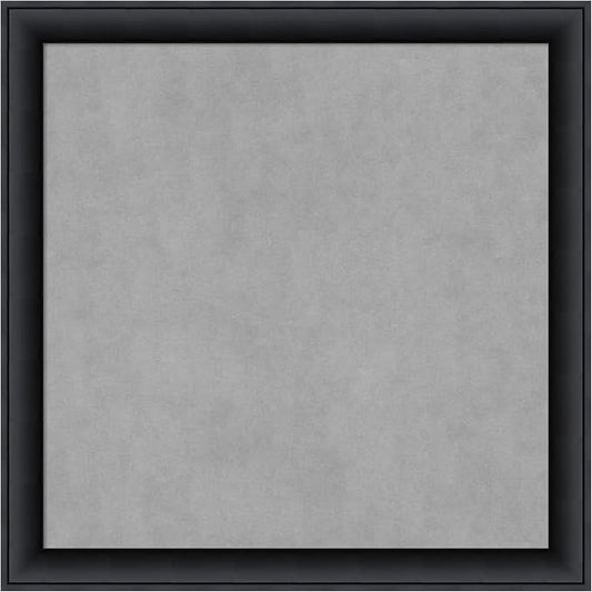 Amanti Art Black Framed Magnetic Board 27x27 Medium Vision Board by AmantiArt
