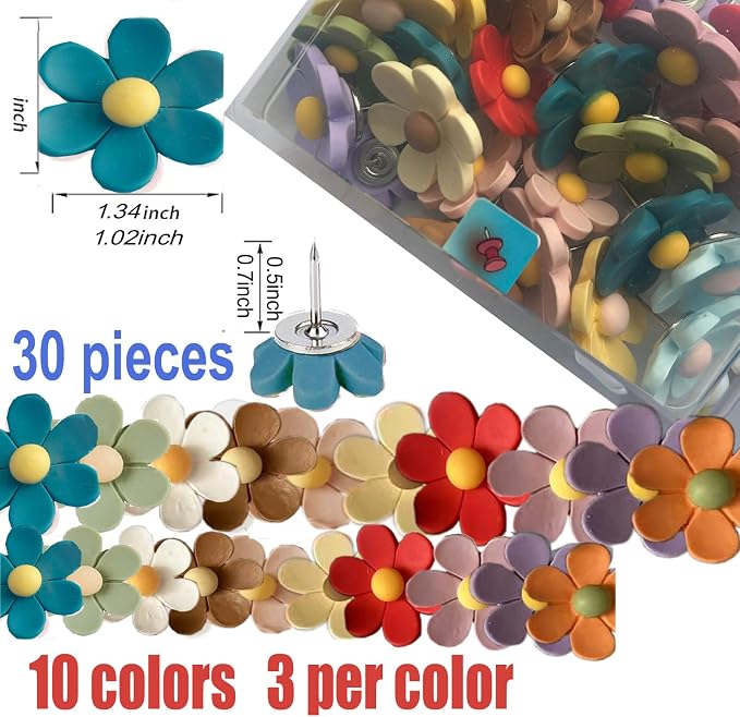 big Push Pins, Feature Wall, Bulletin Board, Office or Home - Image 3