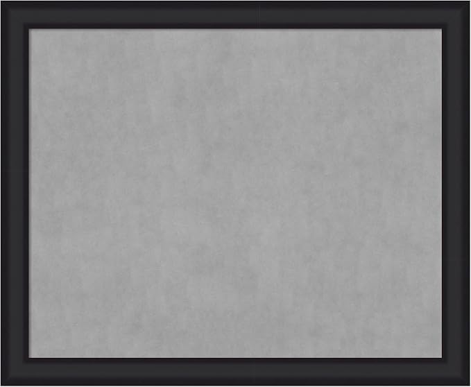 Amanti Art Black Framed Magnetic Board 37x45 X-Large Vision Board by AmantiArt