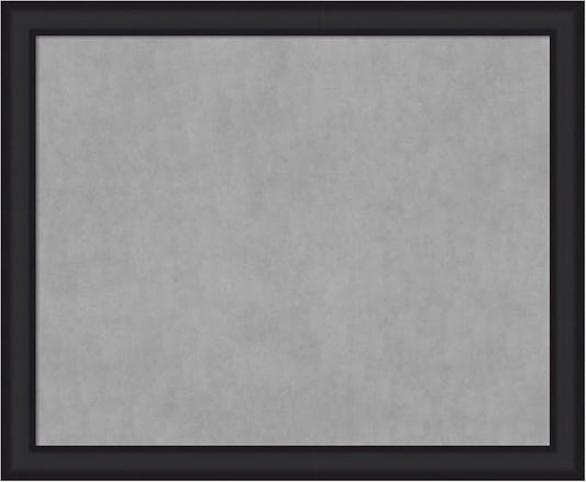 Amanti Art Black Framed Magnetic Board 37x45 X-Large Vision Board by AmantiArt