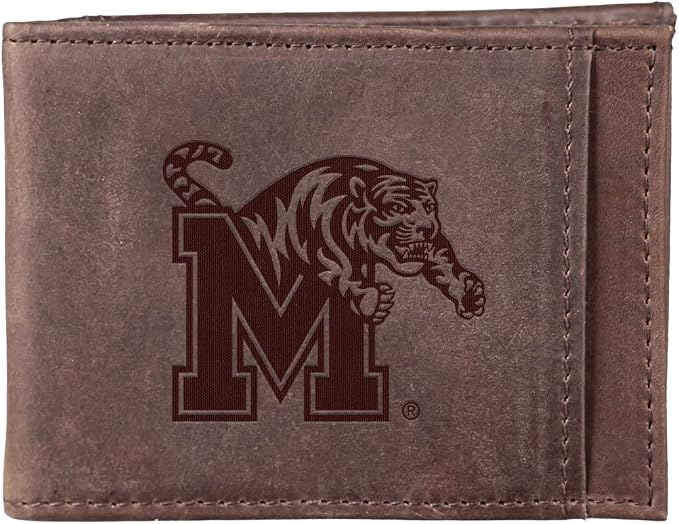 Team Sports America NCAA University of Memphis Front Pocket Slim Wallet by TeamSportsAmerica