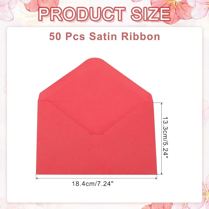 PATIKIL 7x5 Inch Invitation Envelopes - Image 2